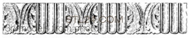 Бордюры (MOULDING_0130 -  | 3D model 3DSMAX / OBJ / STL) 3D модель для ЧПУ станка